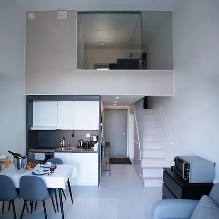 Elegant Penthouse Loft - Near The Airport *